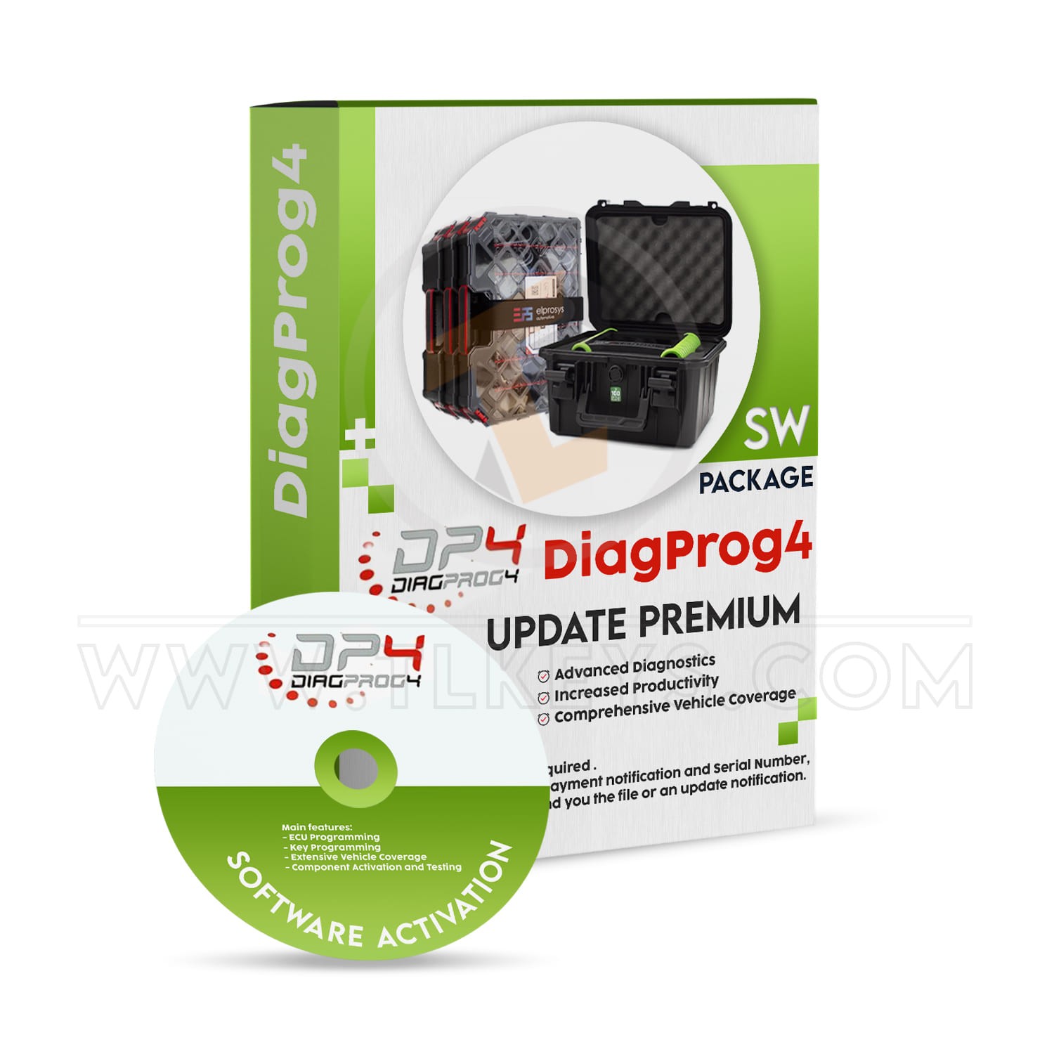 Logiciel DiagProg4 Update Premium